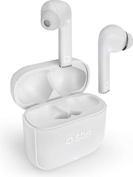 Actual product image SBS TWS Beat Free Headphones with 200mAh Charging Station white (3.50 h, Wireless)