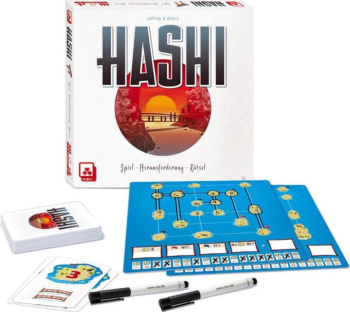 Actual product image NSV Hashi game multicoloured (German)