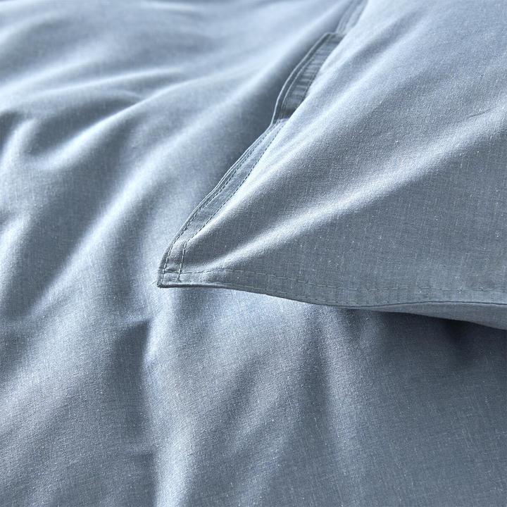 Produktbild Traumschlaf Basic Chambray (Bettwäsche Set, 135x200 cm + 80x80 cm)