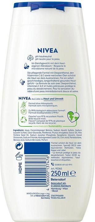 Image du produit NIVEA Douche de soin Crème Protect (250 ml)