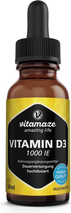 Vitamaze Vitamin D3 50 ml Tropfen (1 Stück, Tropfen)