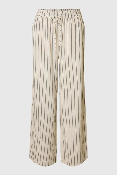 Actual product image Selected Femme Slfviva-Gulia Hw Striped Linen Pant Noos (42)