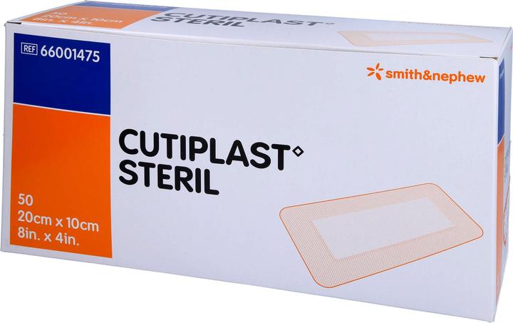 Produktbild Avitamed GmbH CUTIPLAST Steril Wundverband 10x20 cm, 50 St VER (50 x)