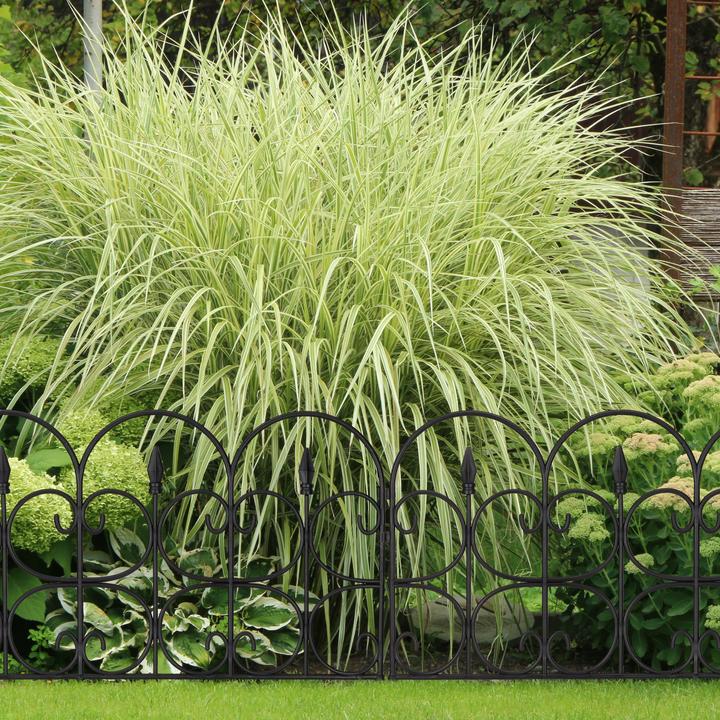 Actual product image Relaxdays Flowerbed Fence, Set (400 cm)