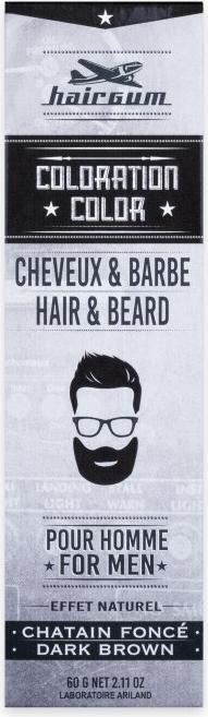 Immagine prodotto Hairgum Colore dei capelli e della barba 3 (03 Marrone Scuro)