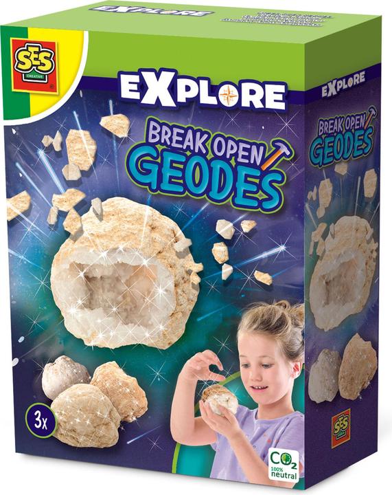 Image du produit Ses Explorez les géodes brisées ouvertes