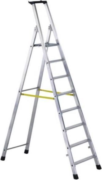 Image du produit Zarges Escabeau pliable, accès d'un seul côté (Échelle deux plans, 250 cm)
