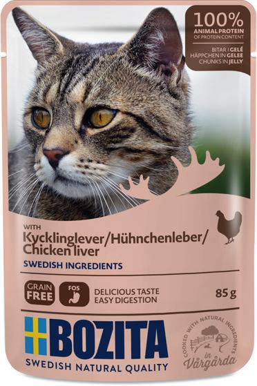 Bozita Häppchen in Gelee (Adult, 12 Stk., 85 g)