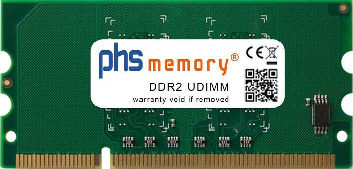 Produktbild PHS-memory 256MB RAM Speicher für OKI ES4131 DDR2 UDIMM 667MHz (OKI ES4131, 1 x 256MB)