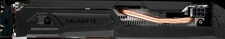 Actual product image Gigabyte GeForce GTX 1050 Ti WindForce OC (4 GB)