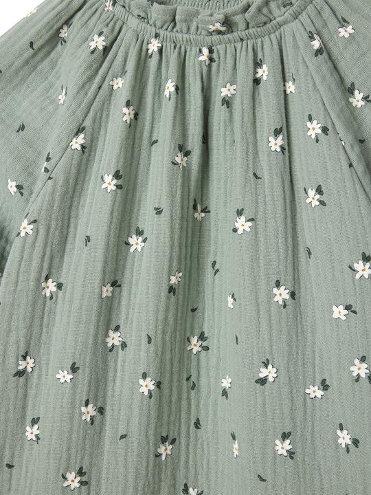 Image du produit Vertbaudet Robe fille fleurie en mousseline de soie (158)