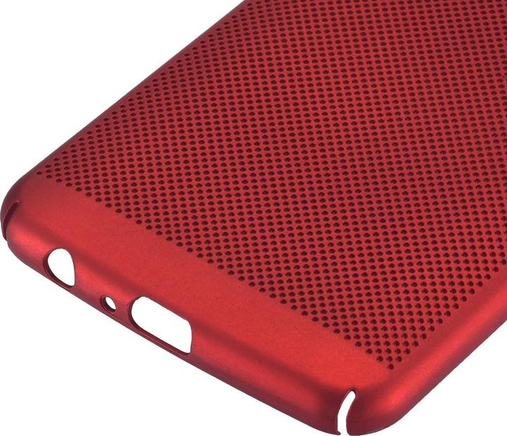 Produktbild König Design Motorola Moto G5 Hard Case Handyhülle Schutzhülle Cover Bumper Schale Rot Matt (Motorola Moto G5)