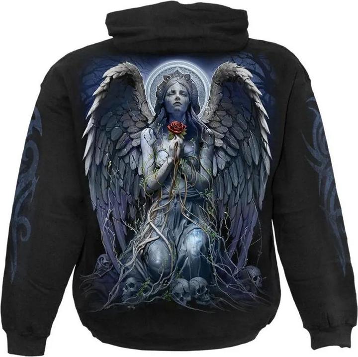Produktbild Spiral Grieving Angel Kapuzenpullover (S)
