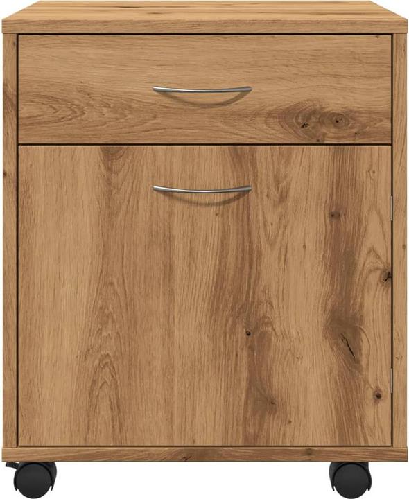 Produktbild VidaXL Rollcontainer Rollschrank Bürocontainer Büroschrank Schrank Artisan-Eiche (45 x 38 x 54 cm)