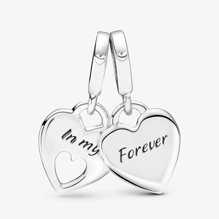 Immagine prodotto Pandora Doppeltes Herz (Argento 925, Smalto)