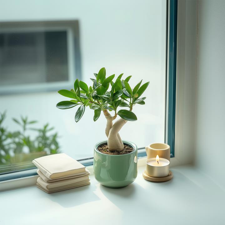 Actual product image Plant in a Box Adenium Obesum - Desert Rose (25 cm)