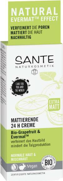 Produktbild Sante 24 H Cream Matting Grapefruit & Evermat (50 ml, Tagescreme)