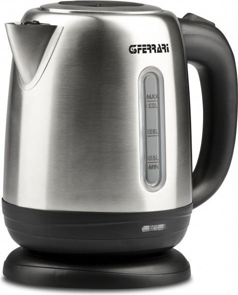 Produktbild G3 Ferrari Idra elektrischer Wasserkocher 1,2 L Schwarz, Edelstahl 1630 W (1.20 l)