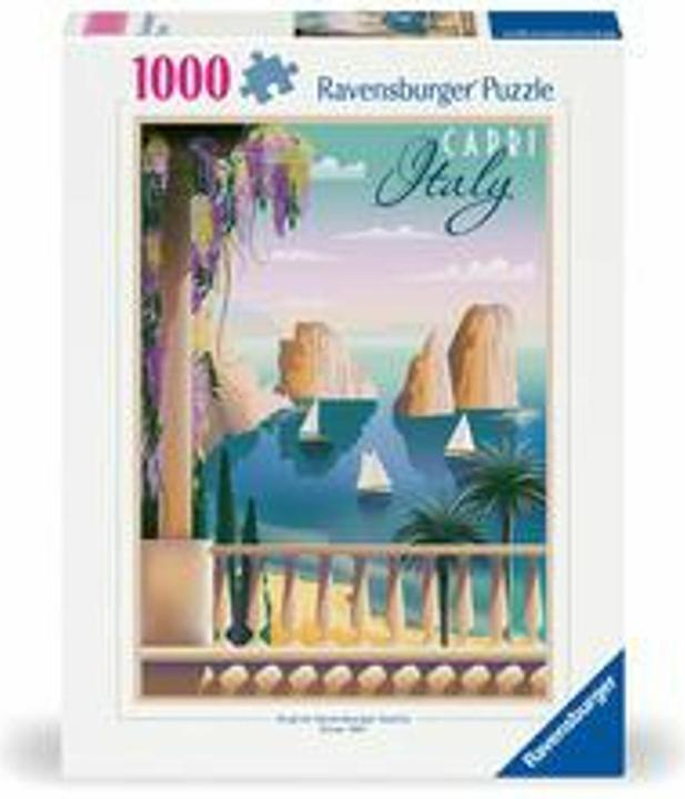 Ravensburger Carta postale di Capri (1000 pezzi)