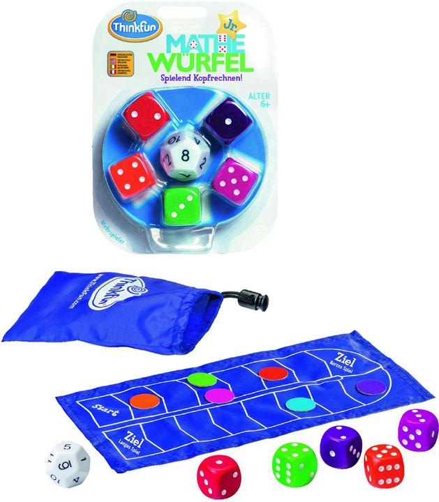 Produktbild Thinkfun Mathe Würfel Junior