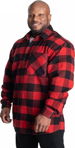 Produktbild Gasp Heavy Flannel Shirt - Red/Black (S)