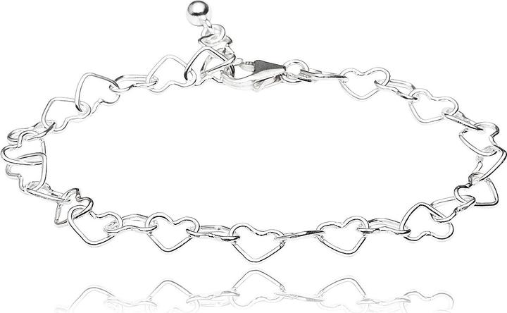 Leyda Herz Armkette (19.50 cm, Silber 925)