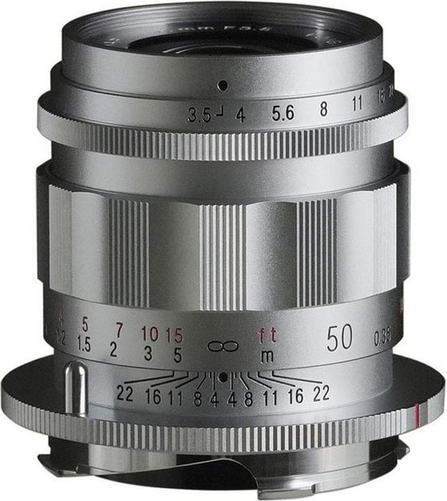 Actual product image Voigtländer APO-Lanthar 50mm / 3.5 II silver (Leica M, full size)