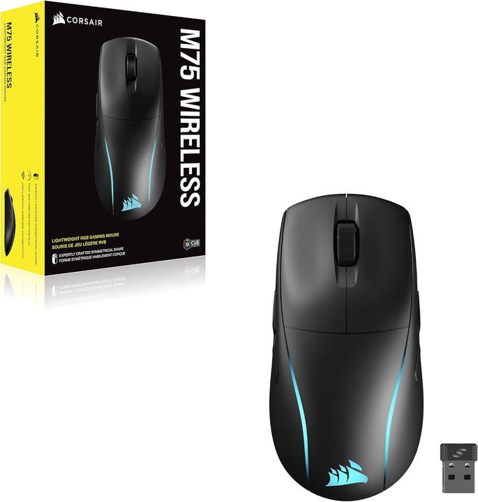 Immagine prodotto Corsair M75 (Senza fili, Cablato)