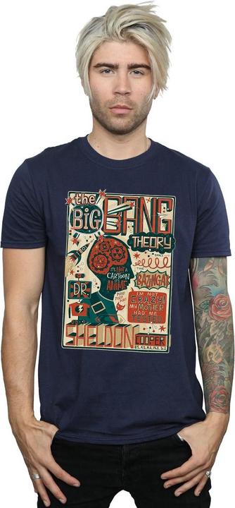 Immagine prodotto Big Bang Theory Poster infografico TShirt (L)