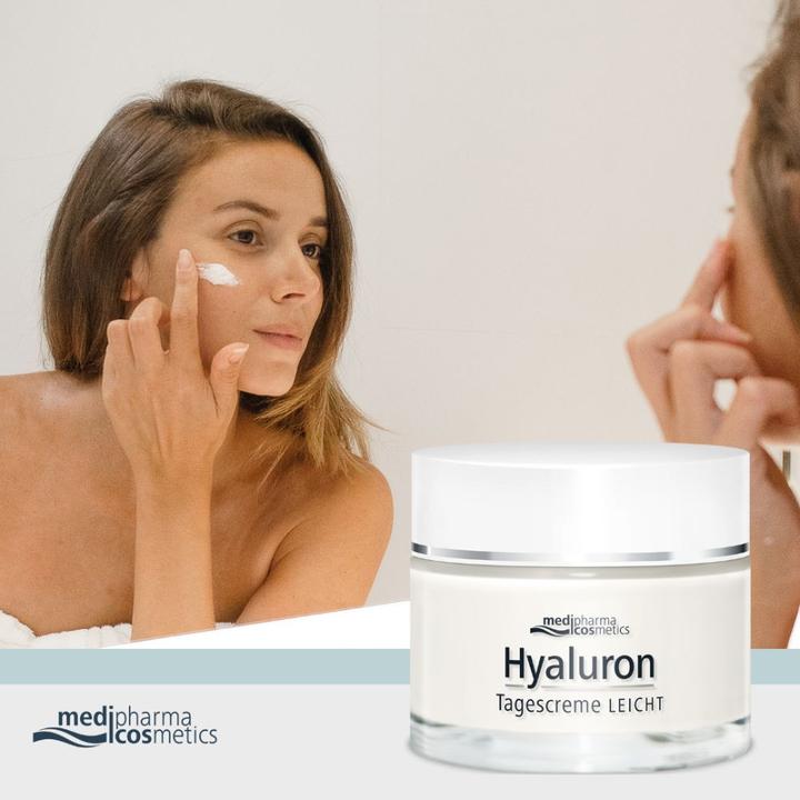 Actual product image Medipharma Hyaluron Tagescreme Leicht, 50 ml CRE (50 ml, Day cream)