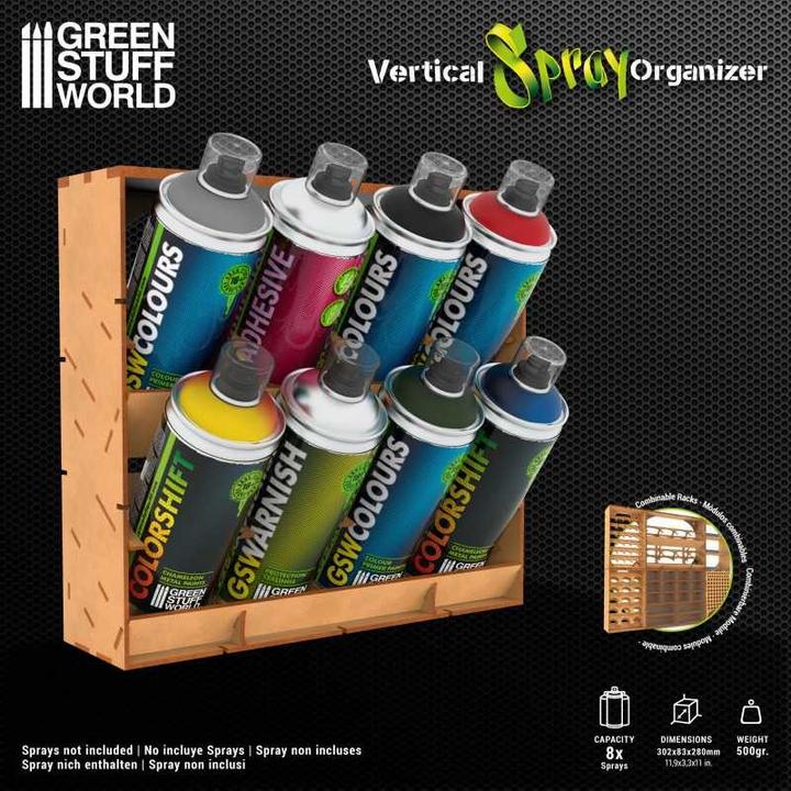 Immagine prodotto Green Stuff World Organizzatore verticale per spray