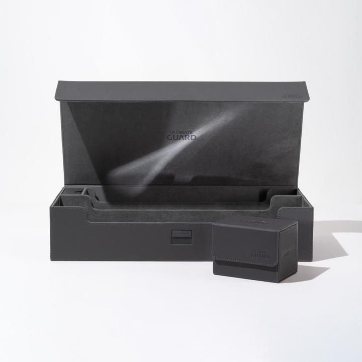 Produktbild Ultimate Guard Kartenbox XenoSkin Superhive 550+ Grau