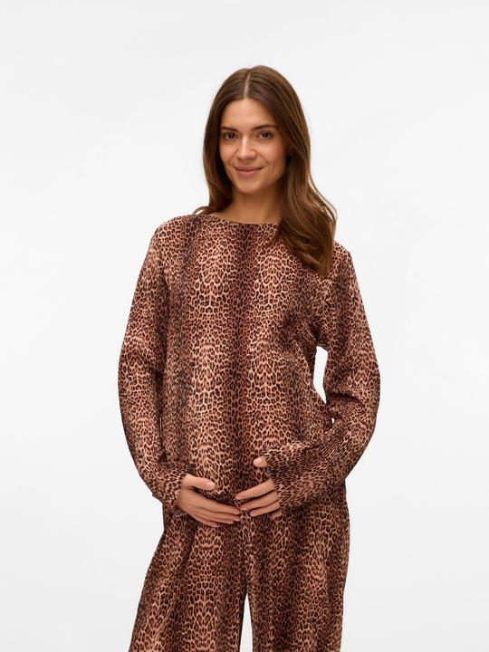 Immagine prodotto Mamalicious Normal geschnitten Rundhals Top Bluse (L)