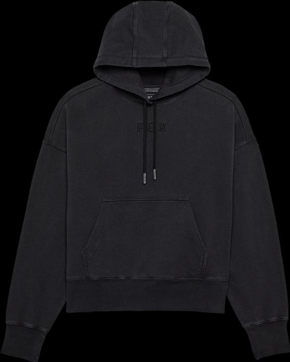 Actual product image Fox Hoody 24 W Wordmark Oversized Po Blk (XL)