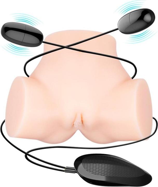 Image du produit Crazy Bull Masturbateur vibrant pour le vagin et le cul Samantha