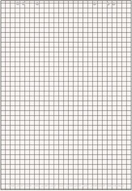 Actual product image Landré Flipchart pads squared 25mm 10050592 20 sheets, 80g 680x990mm