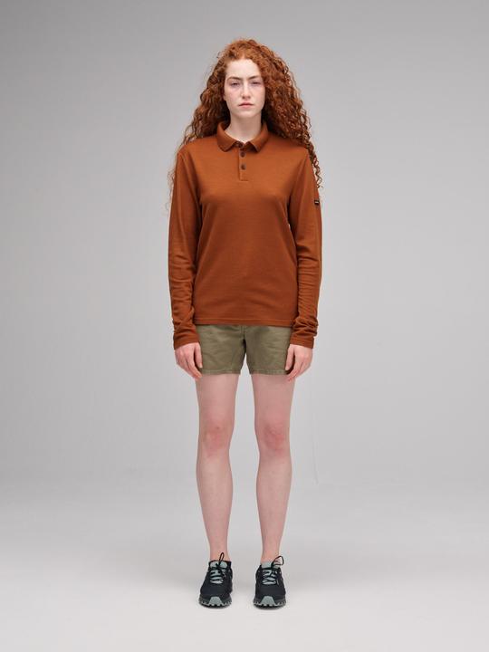 Actual product image Mover Plastic Free Sportswear Long Sleeve Merino Polo (XL)