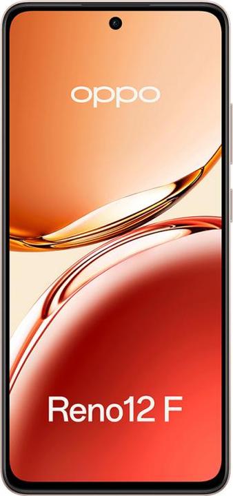 Productafbeelding OPPO Reno12 F (256 GB, Amber Oranje, 6.67", Dubbele SIM, 50 Mpx, 4G)