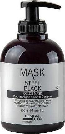 Immagine prodotto Design Look Mask Steel Black Hair Coloring Mask 300ml (300 ml)