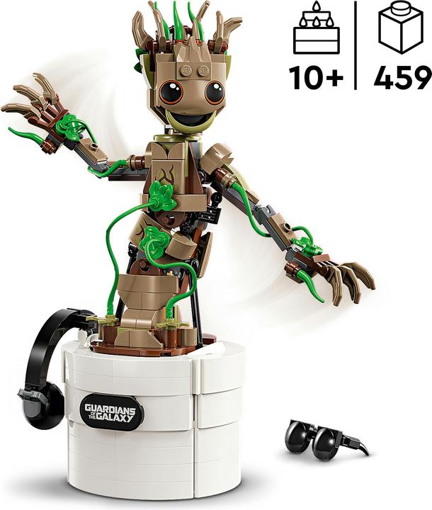 Actual product image LEGO Dancing Groot (76297, LEGO Marvel)