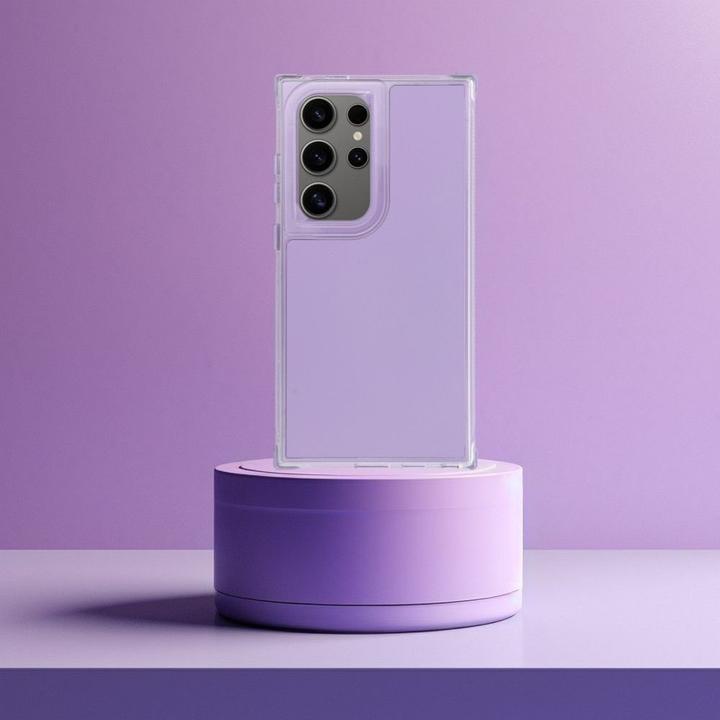 Actual product image OEM LCD display! MATRIX Case for SAMSUNG S23 FE light violet (Samsung Galaxy S23 FE)