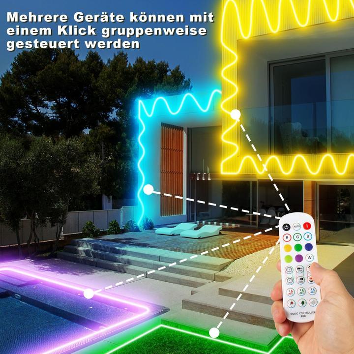 Produktbild LS Neon Strip Set (RGB, 500 cm, Outdoor, Indoor)