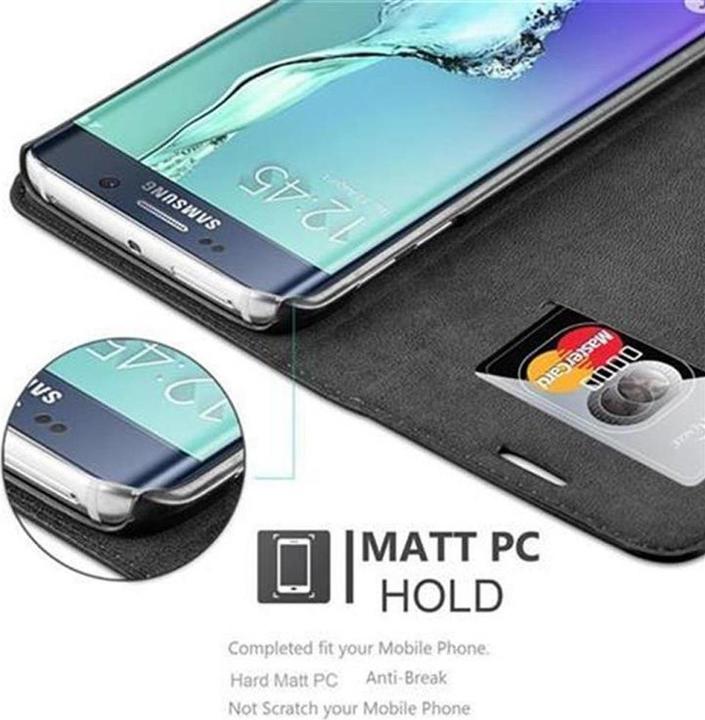 Immagine prodotto Cadorabo Copertina magnetica invisibile del libro (Samsung Galaxy S6 Edge)