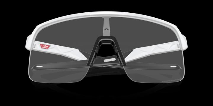 Actual product image Oakley Sutro Lite (Mat white, Clear Iridium Photochromic S1-S2)