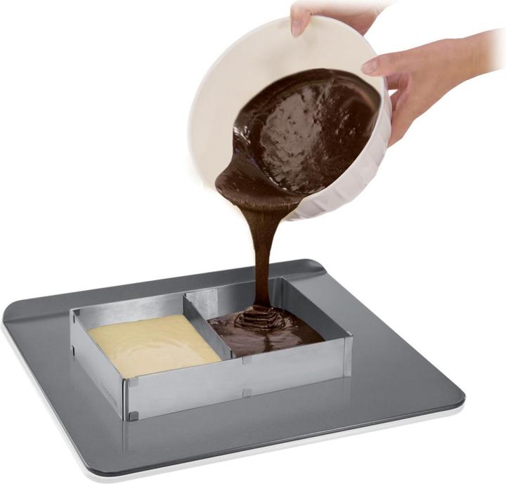 Produktbild Tescoma Delicia Verstellbarer Rechteckiger Backrahmen 28X20-50X34 cm