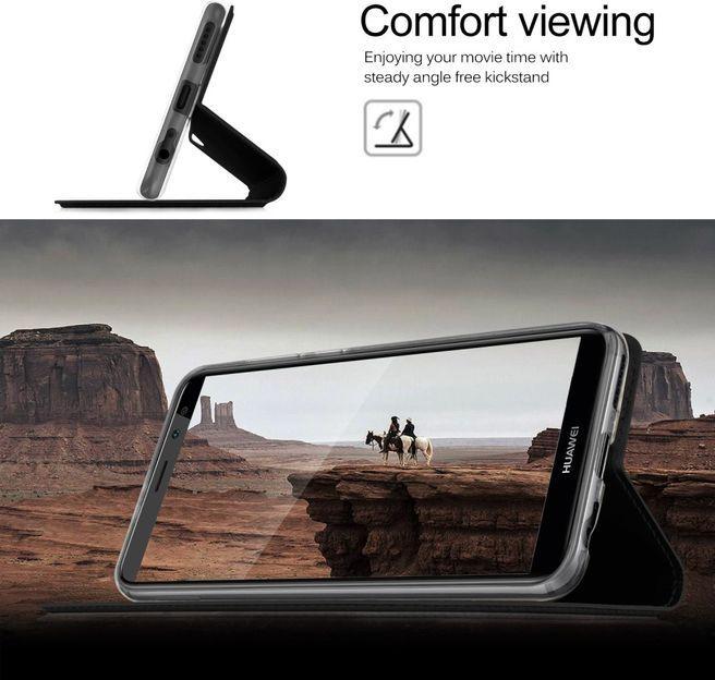 Image du produit Étui en cuir élégant (Mate 10 Lite)