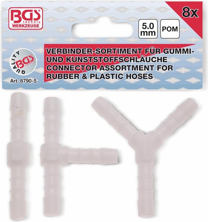 Produktbild BGS Schlauchverbinder-Sortimente (Schlauchschelle, Schlauchklemme, 3 mm)