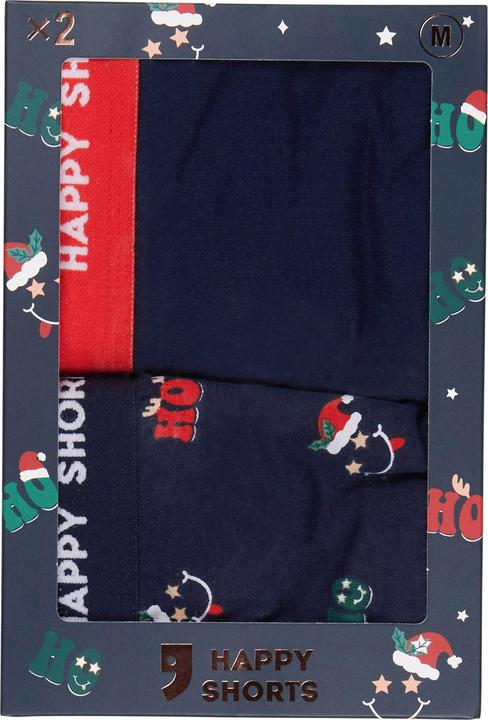Immagine prodotto Happy shorts Maglia Boxer Retrò XMAS (L, Confezione da 2)