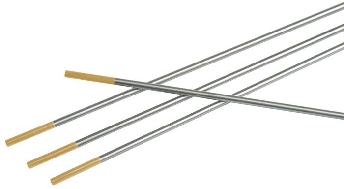 Produktbild Litty Wolframelektrode WL 15 Ø 3,2 mm Länge 175 mm gold