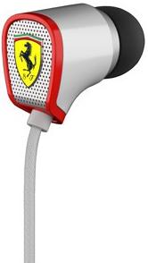 Actual product image Logic3 Ferrari by Scuderia R100i, in-ear headset (Cable)